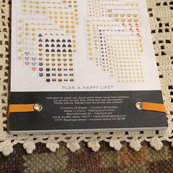 The Happy Planner “Emoji & Social Talk” 1608 Pieces - Picture 5 of 5